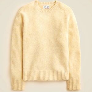 J. Crew Soft-washed wool saddle-sleeve sweater ~ NWT